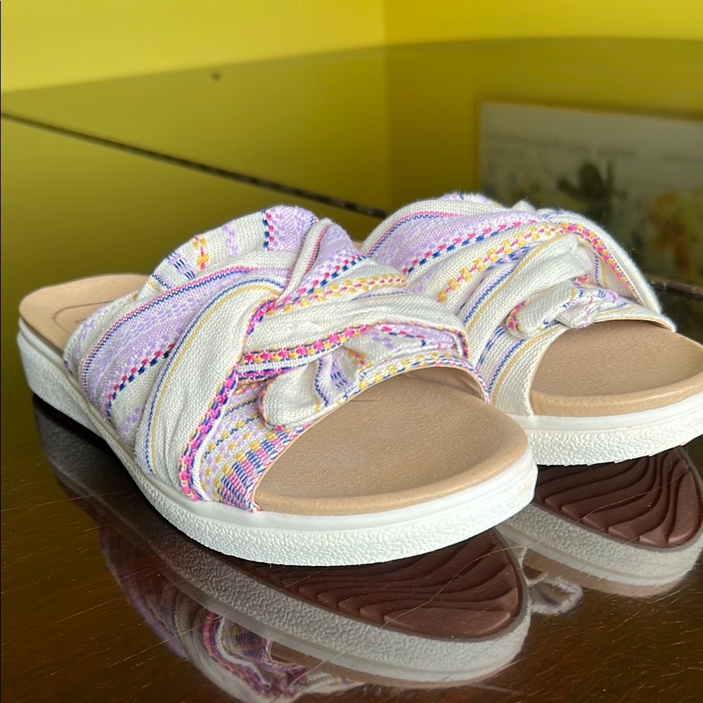 Dr. Scholls Super Cute Slip On Sandals/Slides, 7M